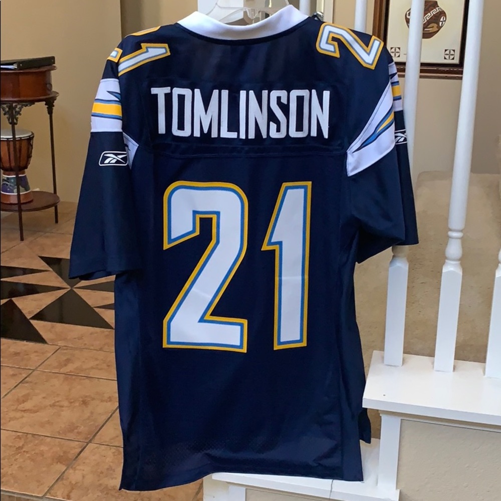 LADAINIAN TOMLINSON SAN DIEGO CHARGERS JERSEY
